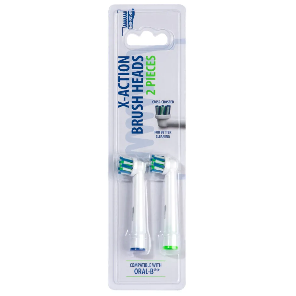 Brush-it Opzetborstels X-Action 2 stuks