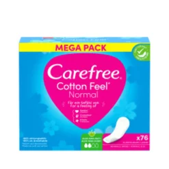 Carefree Cotton Feel Aloe 76 stuks