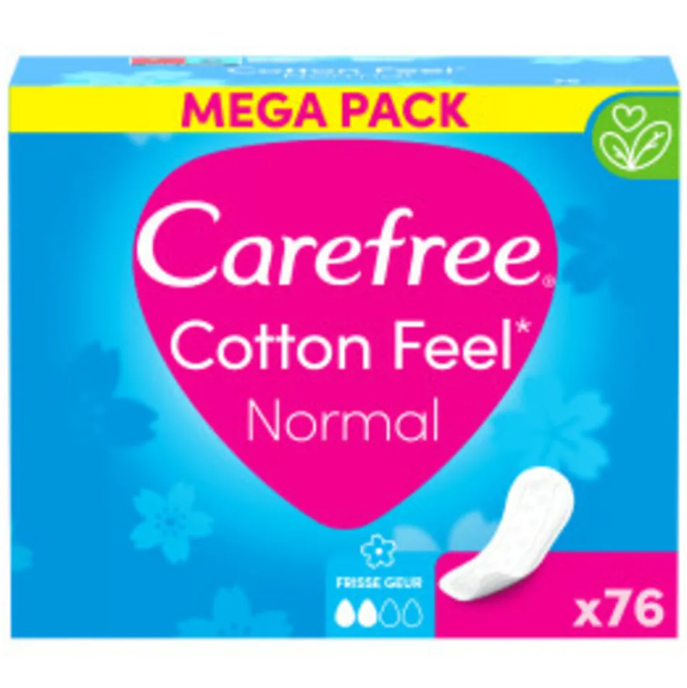 Carefree Cotton Feel Fresh 76 stuks