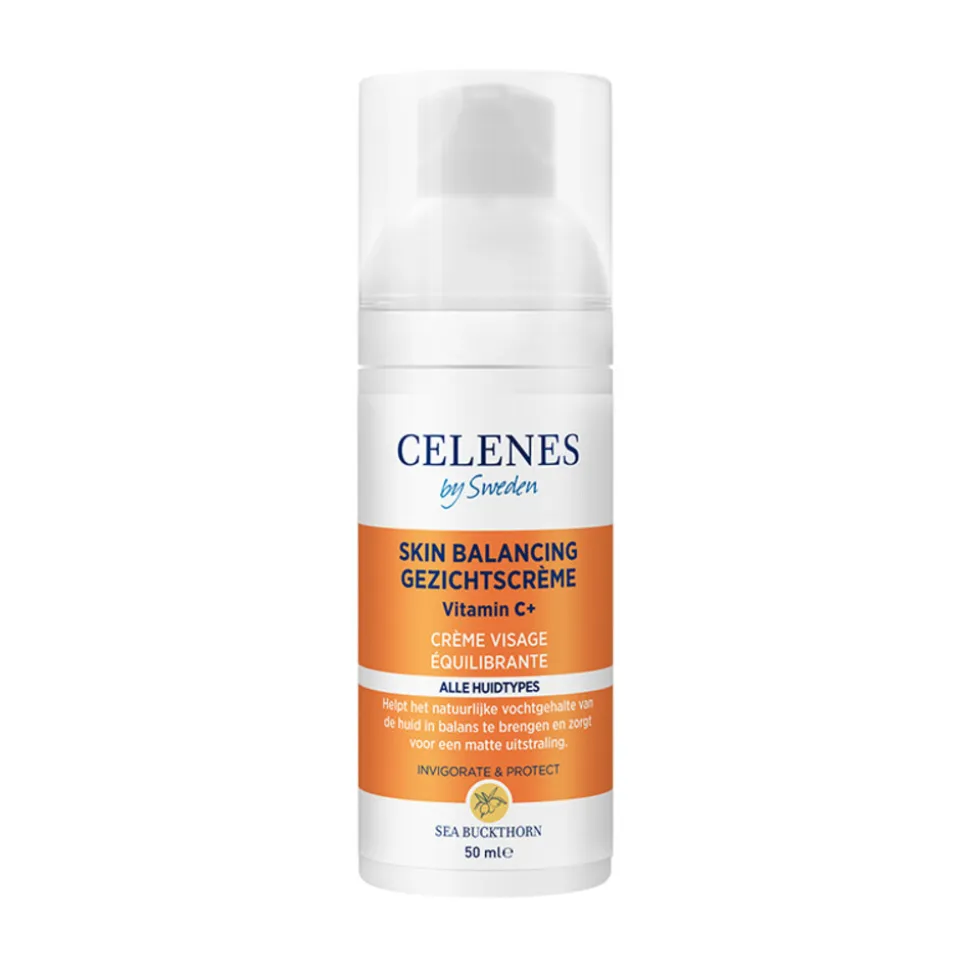 Celenes Duindoorn Balancerende Gezichtscrème Vettige / Combinatie Huid 50 ml