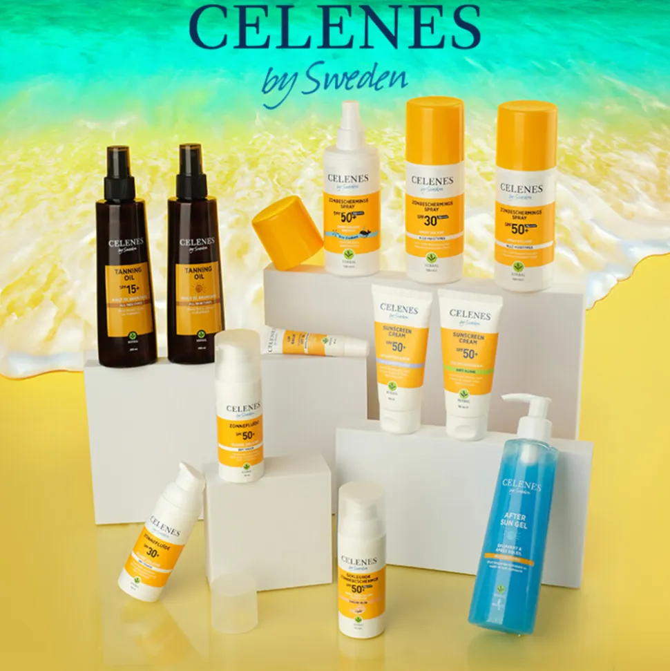 Celenes Herbal Dry Touch Zonnefluïde SPF 30 Alle Huidtypes 50 ml