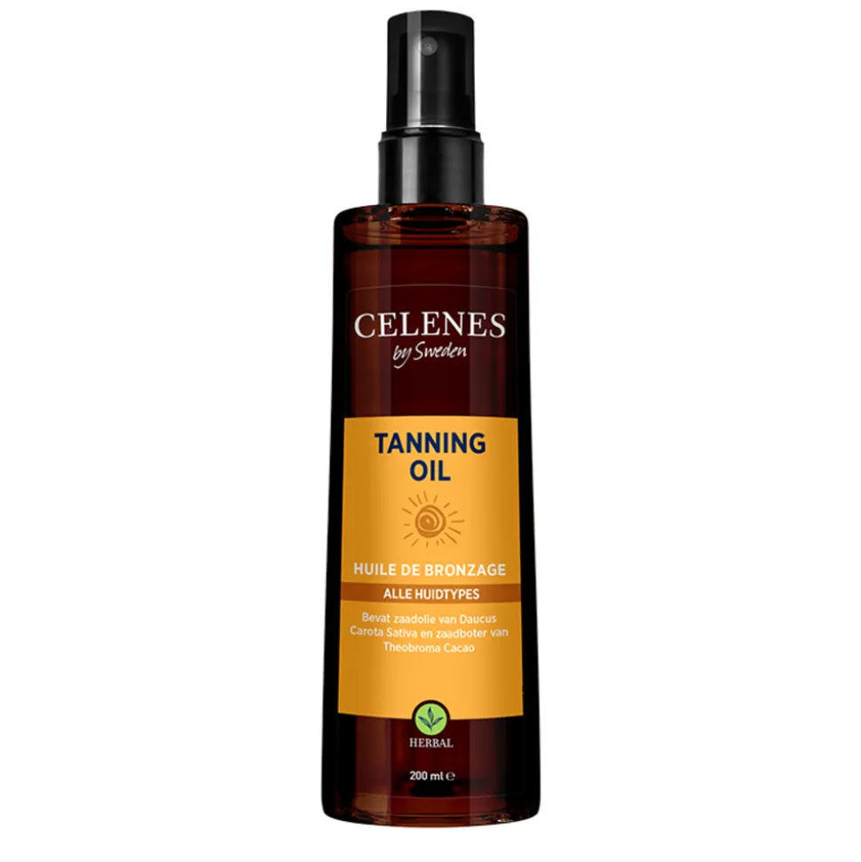 Celenes Herbal Tanning Oil Alle Huidtypes 200 ml
