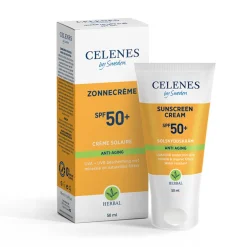 Celenes Herbal Zonnebrandcreme SPF 50+ Anti Aging 50 ml
