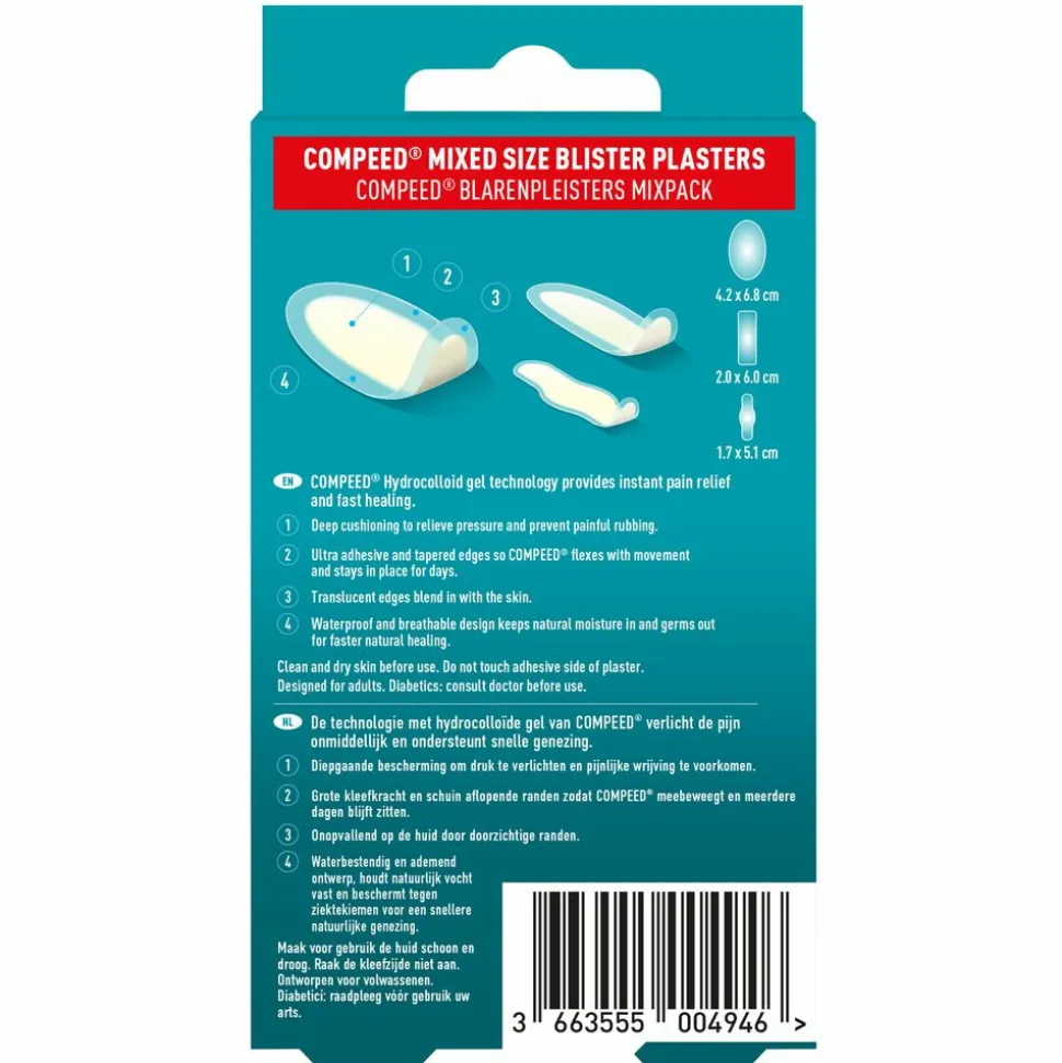 Compeed Blarenpeister Mix Pack 10 stuks