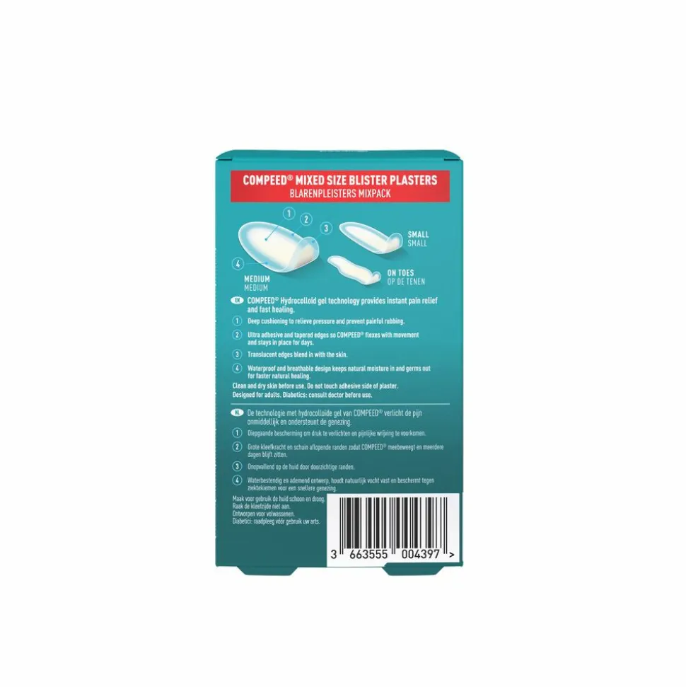 Compeed Blarenpeister Mix Pack 6 stuks