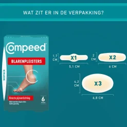 Compeed Blarenpeister Mix Pack 6 stuks