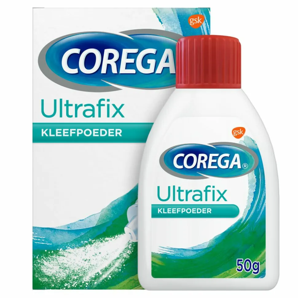 Corega Kleefpoeder Ultrafix 50 gr