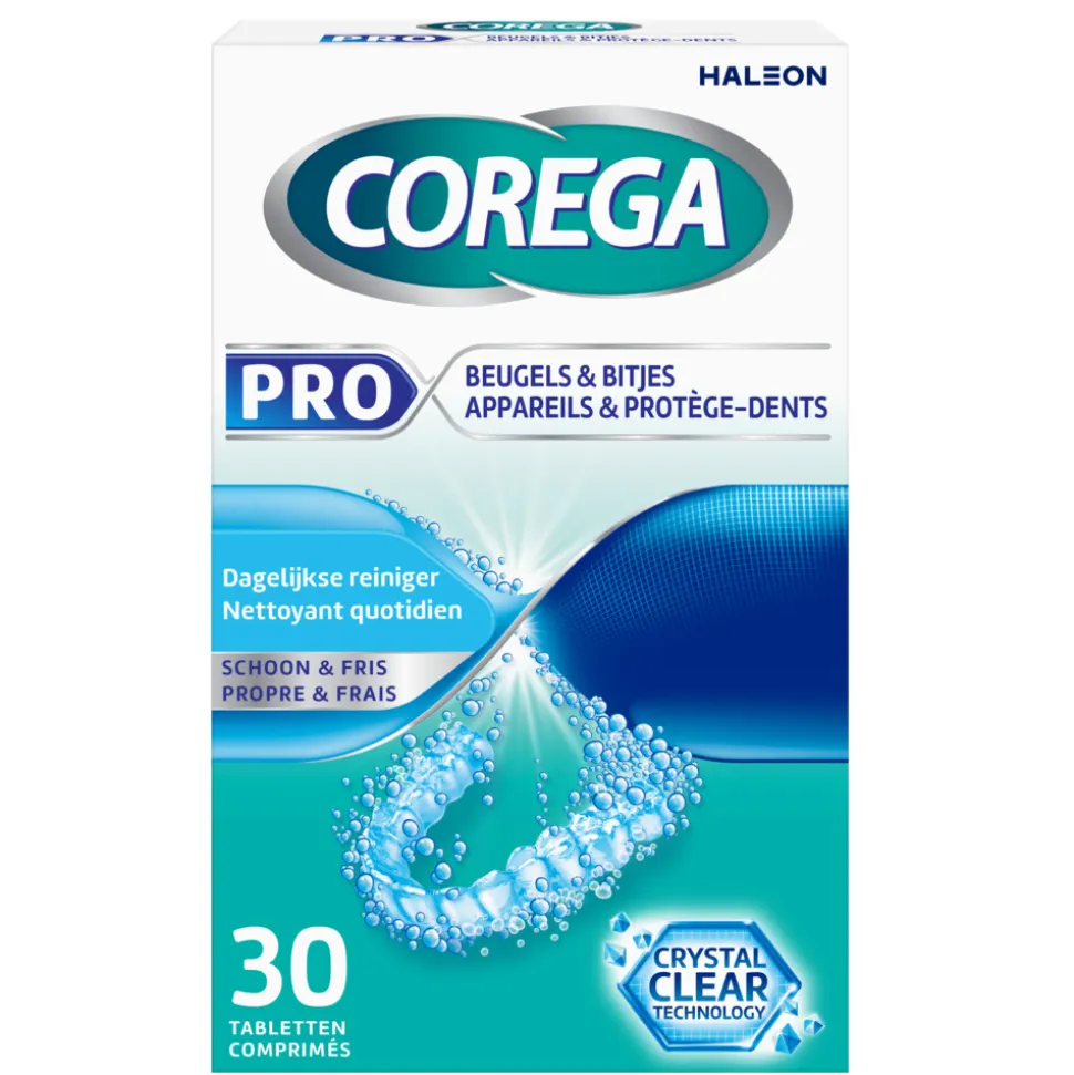 Corega Pro Beugels & Bitjes 30 tabletten