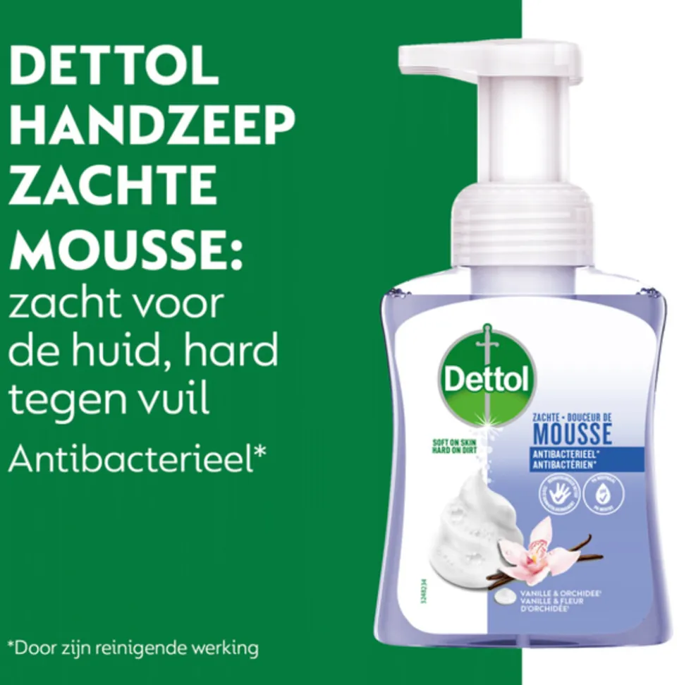 Dettol Foam Handzeep Orchidee & Vanille 250 ml