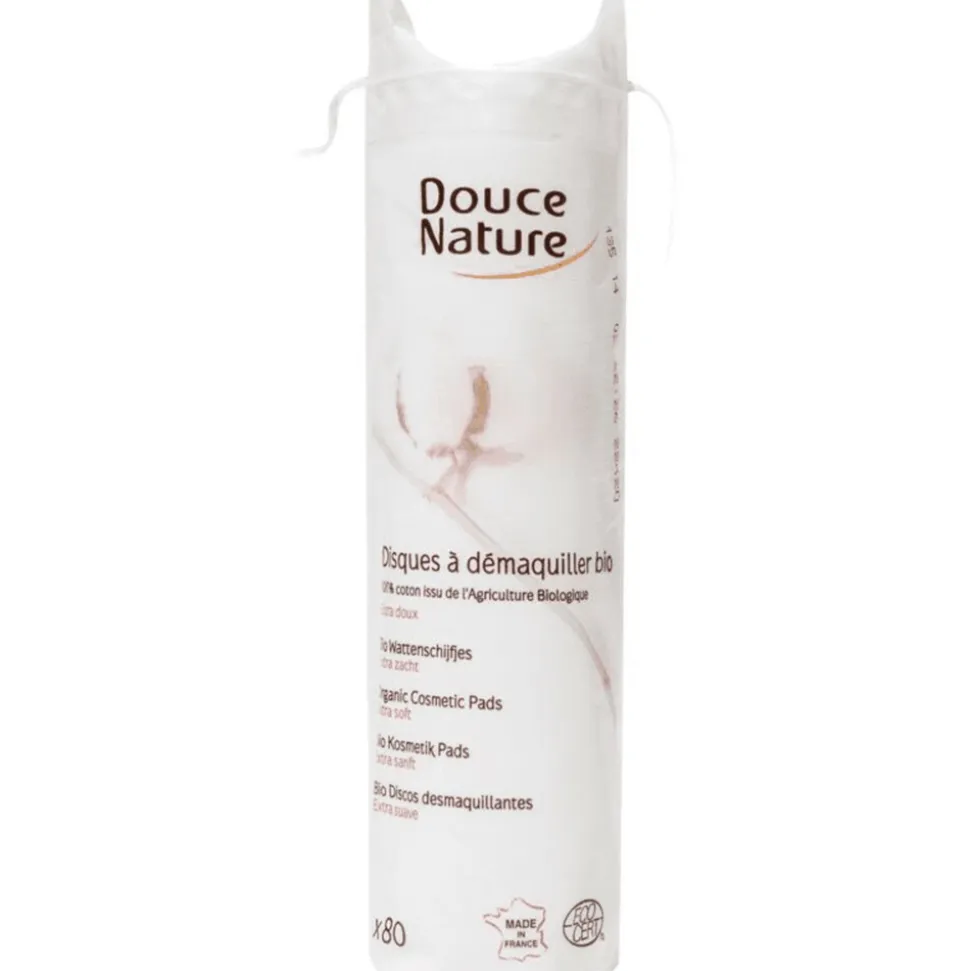 Douce nature Wattenschijfjes Bio Katoen 80 stuks
