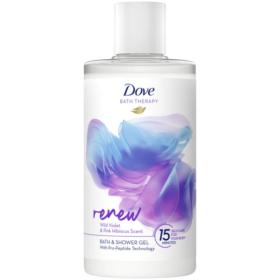 Dove Bath Therapy Renew Badschuim & Douchgel 400 ml