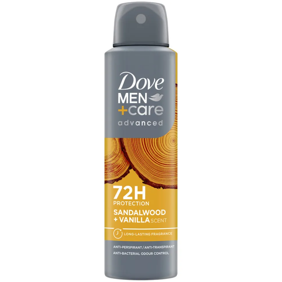 Dove Deodorant Men+ Care Sandalwood & Vanilla 150 ml