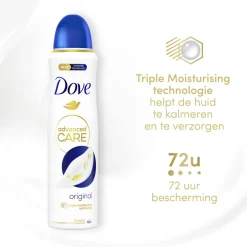 Dove Deodorant Spray Advanced Care Orginal 150 ml