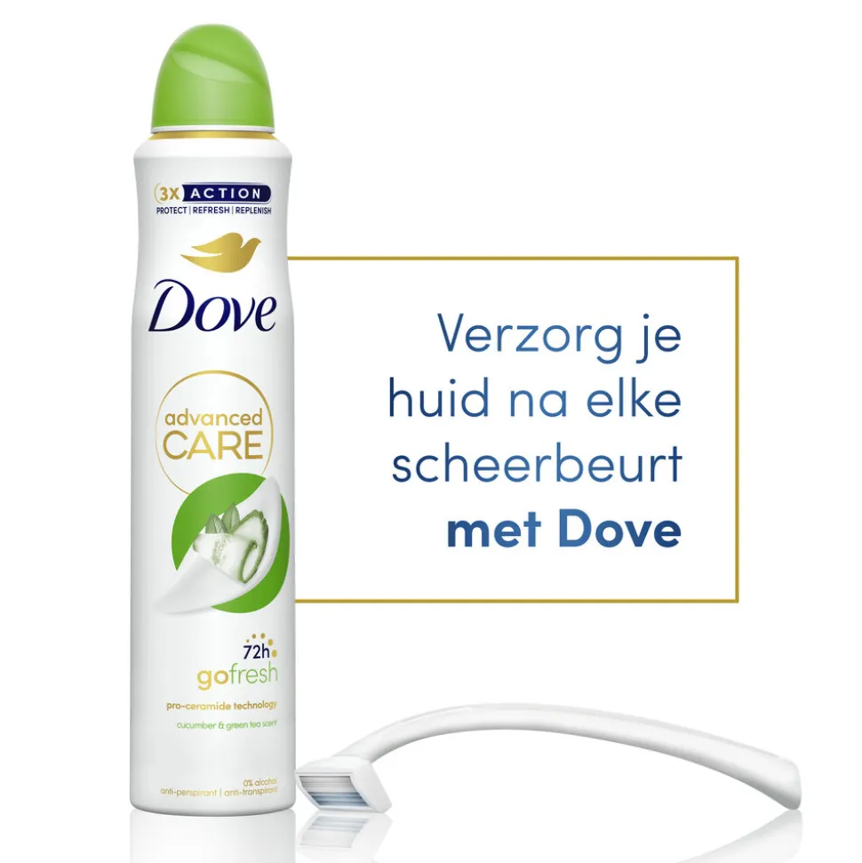 Dove Deodorant Spray Cucumber & Green Tea 200 ml