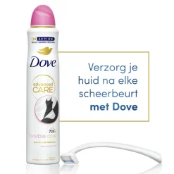 Dove Deodorant Spray Invisible Care 200 ml