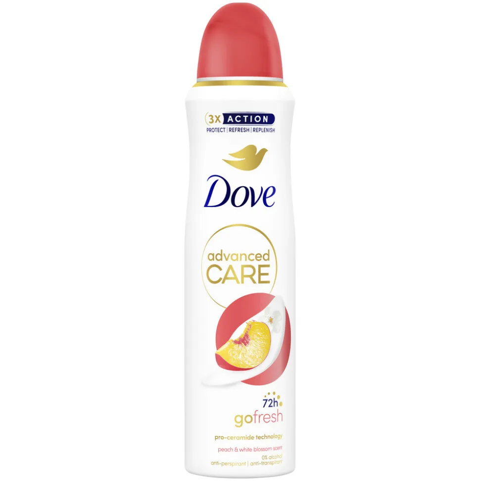 Dove Deodorant Spray Perzik 150 ml