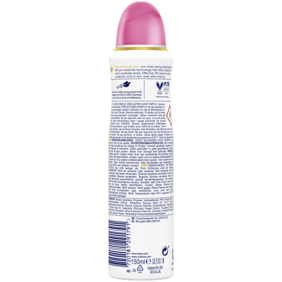 Dove Deodorant Spray Pomegranate & Lemon Verbena 150 ml