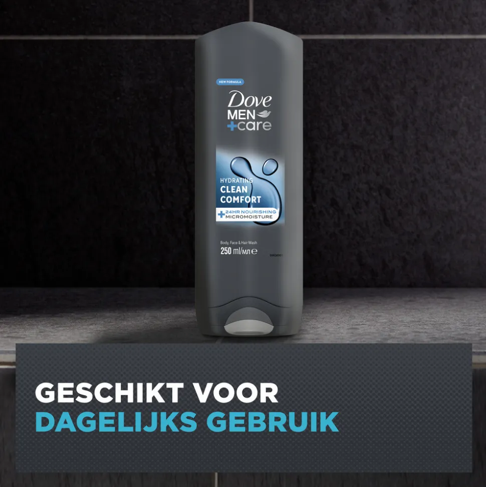 Dove Douchegel Men+ Care Clean Comfort 250 ml