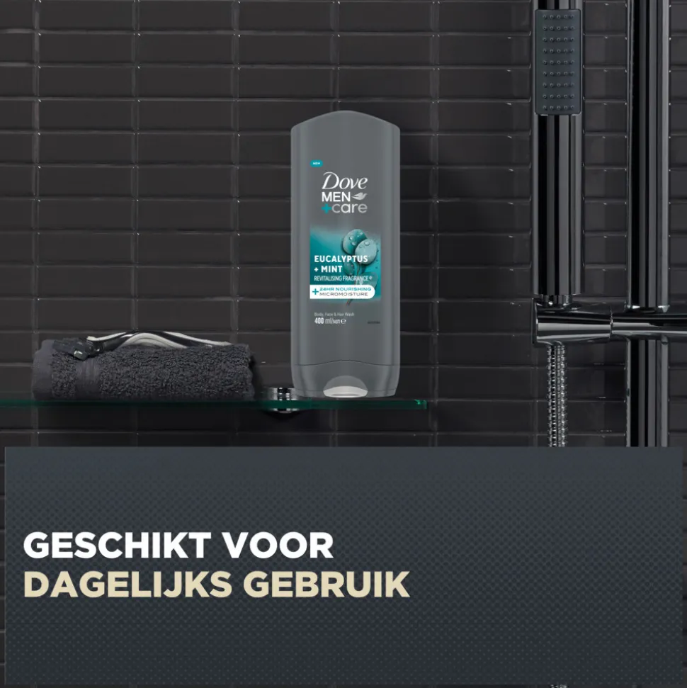 Dove Douchegel Men+ Care Eucalyptus + Mint 400 ml