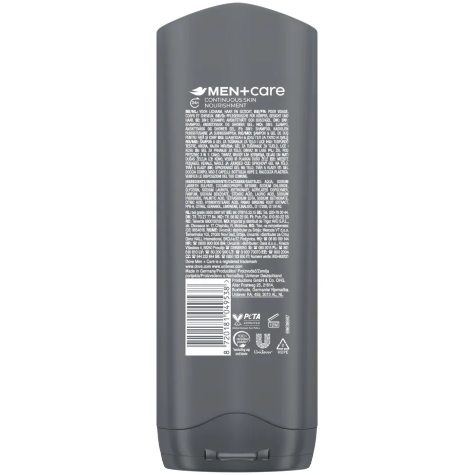 Dove Douchegel Men+ Care Sport 250 ml
