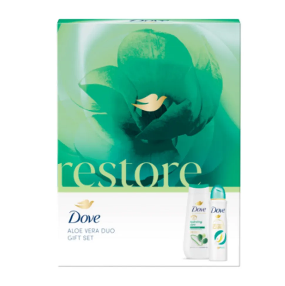 Dove Geschenkset Aloe Vera Duo 225 ml + 150 ml