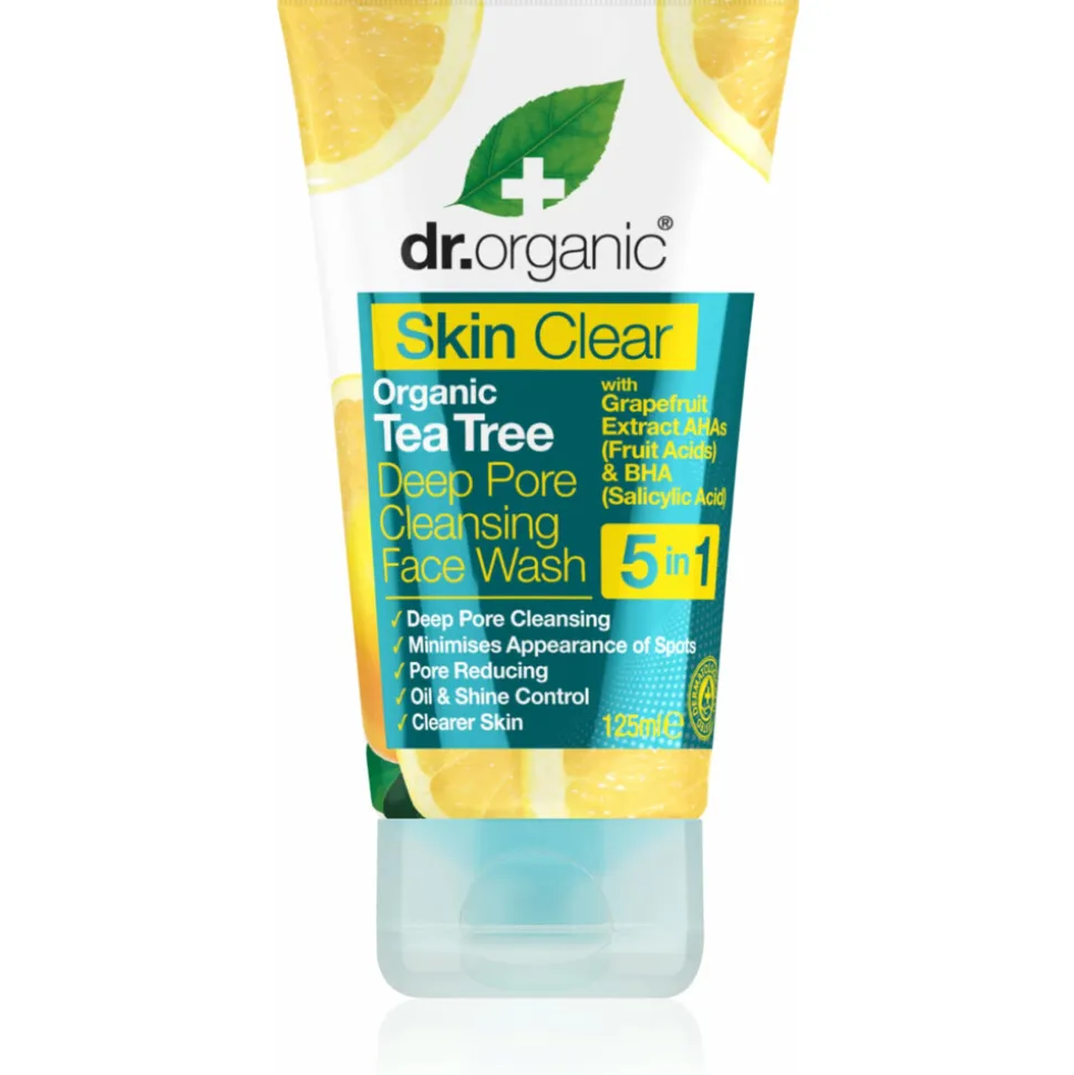 Dr. Organic Skin Clear Face Wash 125 ml