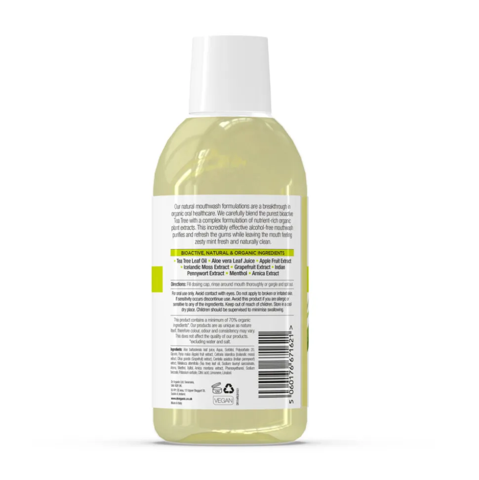 Dr. Organic Tea Tree Mondspoelwater 500 ml