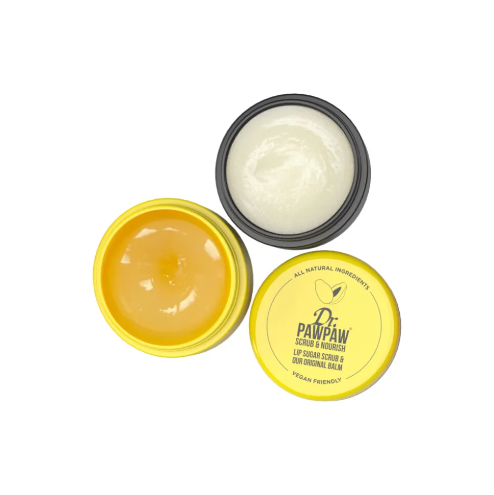 Dr Pawpaw Lip Scrub & Balm Duo 16 gr