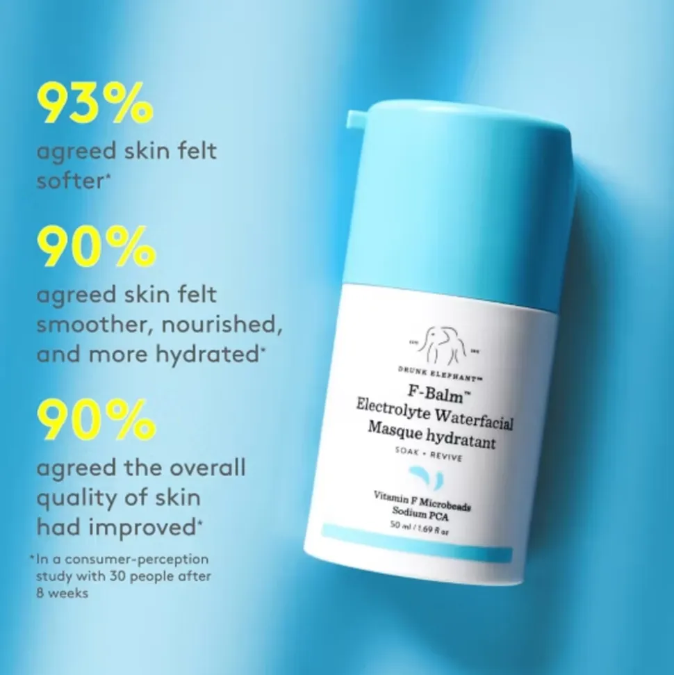 Drunk Elephant F-Balm Electrolyte Waterfacial Masker 50 ml