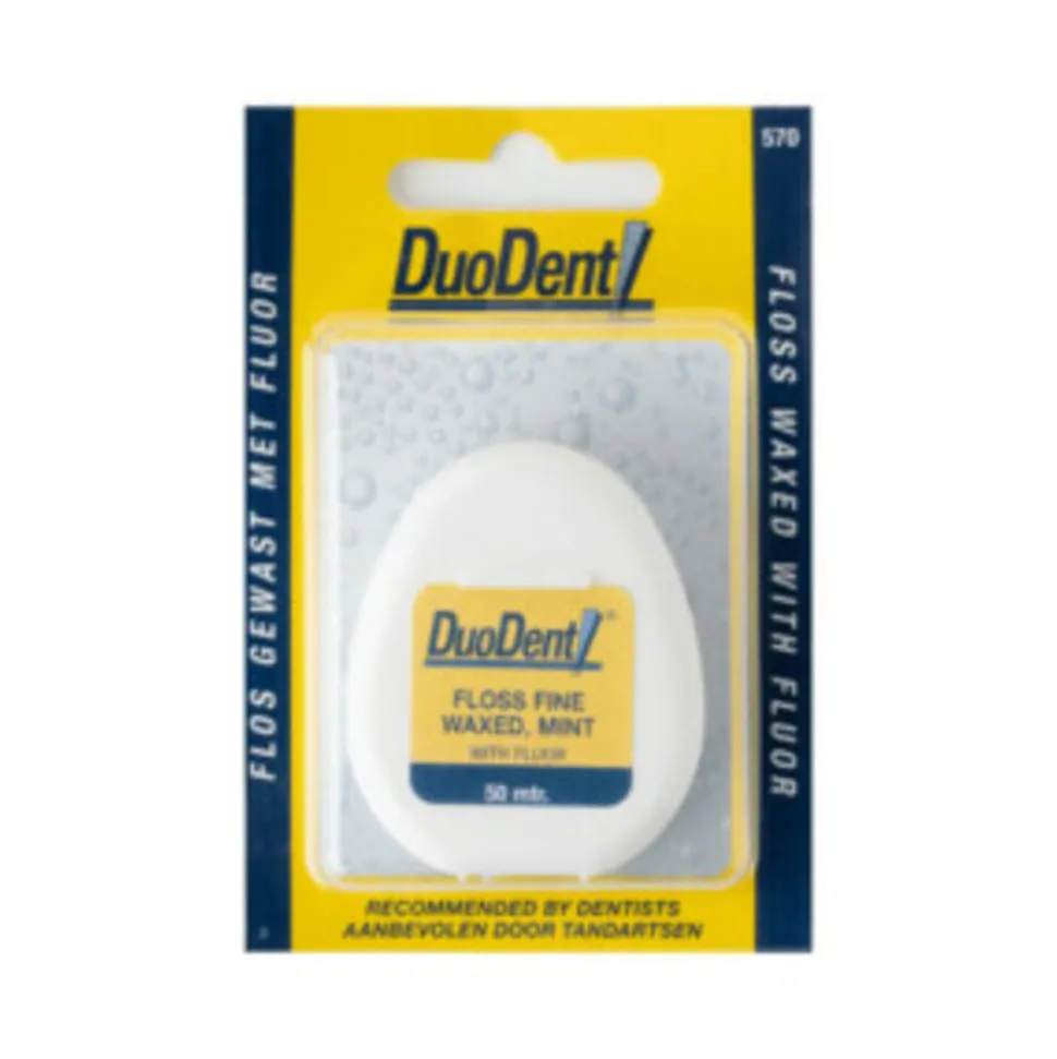 Duodent Floss Gewast met Fluoride 50 meter