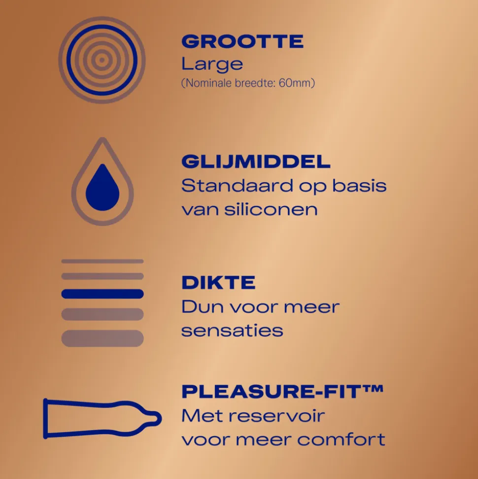 Durex Condooms Nude XL 10 stuks