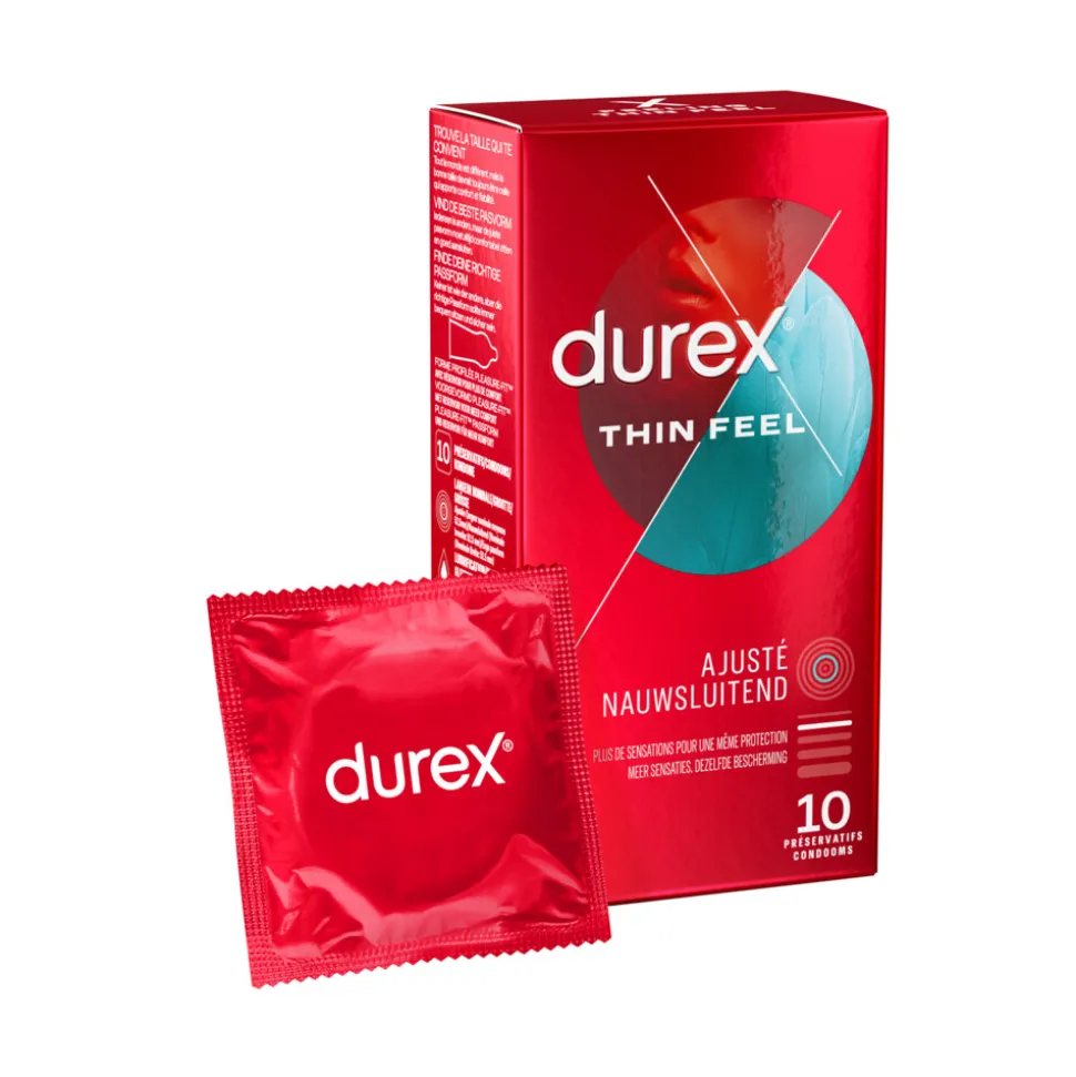 Durex Condooms Thin Feel Close Fit 10 stuks