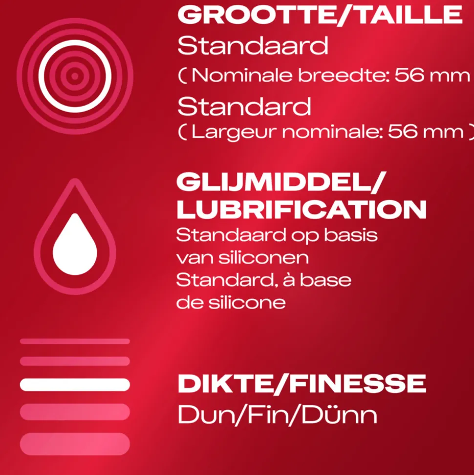 Durex Condooms Thin Feel 144 stuks