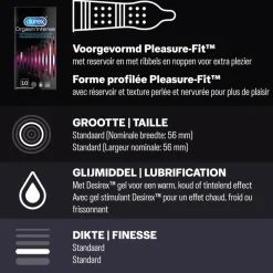 Durex - Extra Safe Condooms 20 stuks & Orgasm Intense Condooms 10 stuks - Pakket