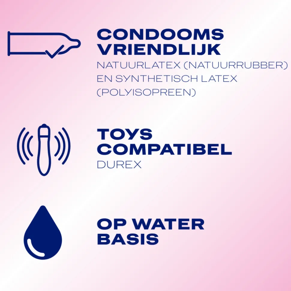 Durex Glijmiddel Natural Extra Sensitive 100% natuurlijk 100 ml