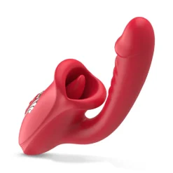 Easytoys Clitoris Vibrator met Dildo The Rose
