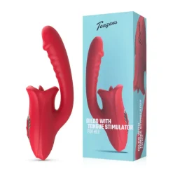 Easytoys Clitoris Vibrator met Dildo The Rose
