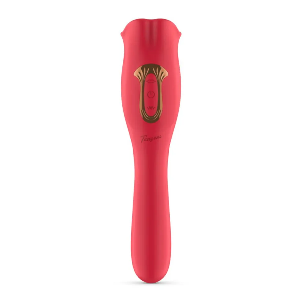 Easytoys Clitoris Vibrator met Likkende Tong The Rose