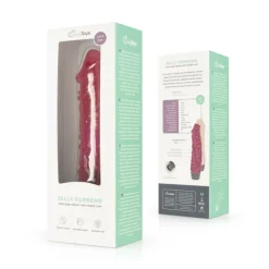Easytoys Jelly SupremeRealistische Vibrator Roze Glitters