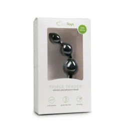 Easytoys Siliconen Anale Kralen Dildo Zwart