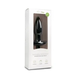 Easytoys Vibrerende Buttplug Zwart