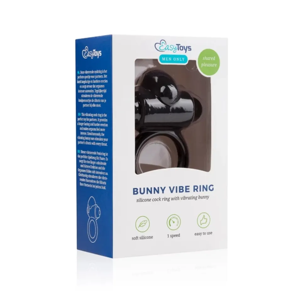 Easytoys Vibrerende Cockring Bunny
