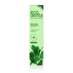 Ecodenta Tandpasta Whitening Muntolie & Salie-extract 100 ml