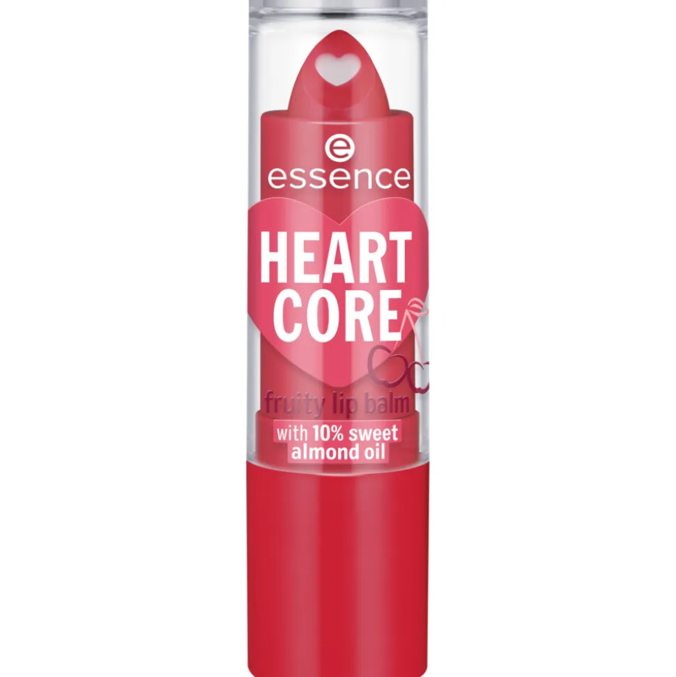 essence Heart Core Fruity Lip Balm 01 Crazy Cherry 3 gr