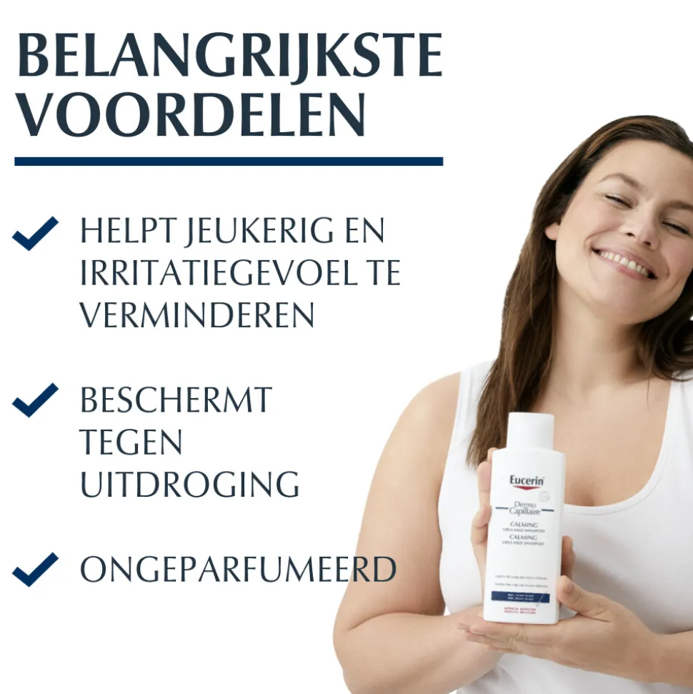 Eucerin DermoCapillaire Kalmerende Urea Milde Shampoo 250 ml