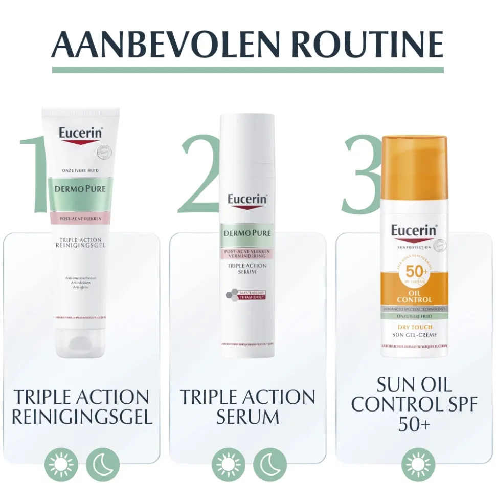 Eucerin DermoPure Triple Action Reinigingsgel 150 ml