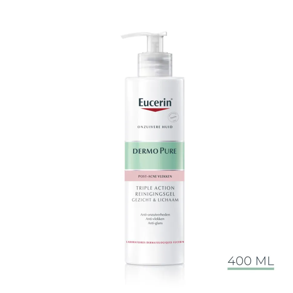 Eucerin DermoPure Triple Action Reinigingsgel 400 ml