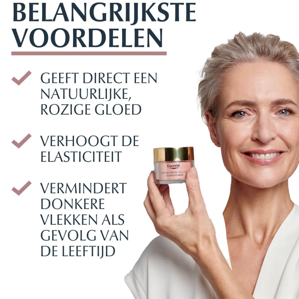 Eucerin Hyaluron-Filler + Elasticit Dagcrème Rose SPF30 50 ml