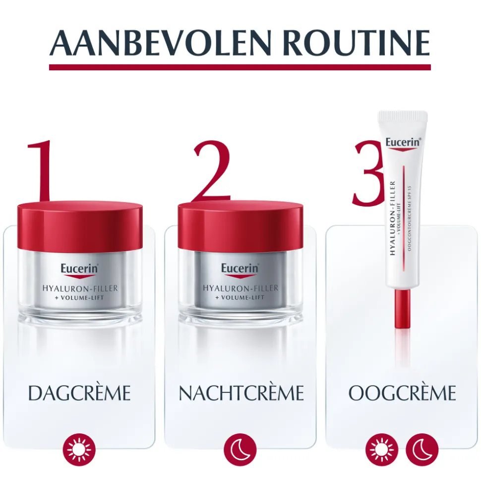 Eucerin Hyaluron-Filler + Volume-Lift Dagcrème SPF15 50 ml
