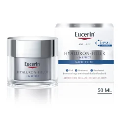 Eucerin Hyaluron-Filler + 3x Effect Nachtcrème 50 ml